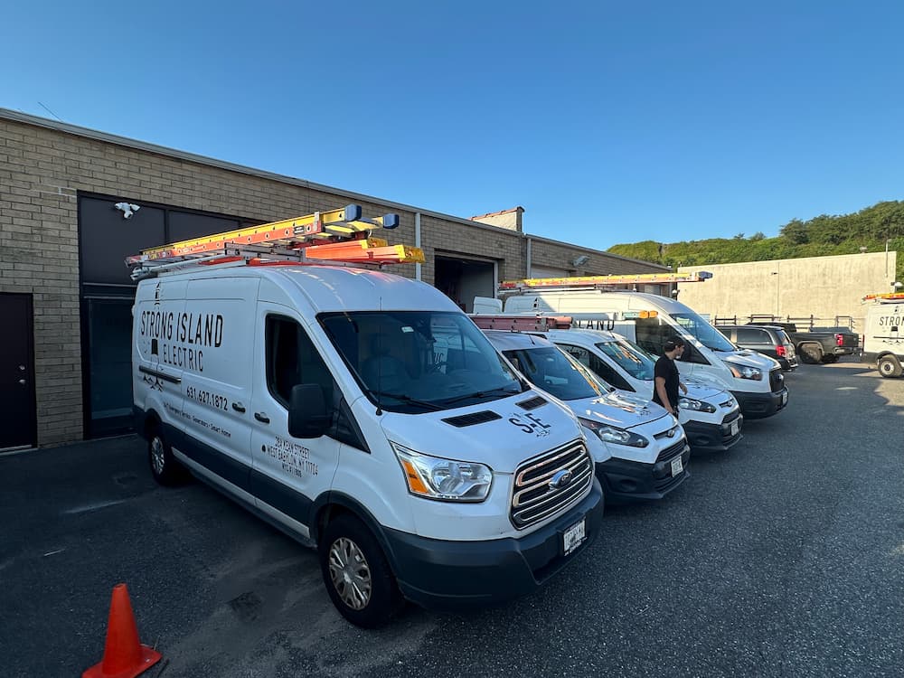 Strong Island Electric Service Vans And Trucks 2